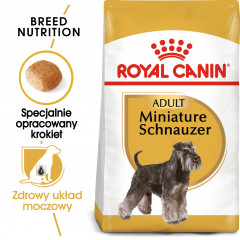ROYAL CANIN BHN Miniature Schnauzer Adult 25 7,5kg PROMO 2 Uszkodzenie krótki termin