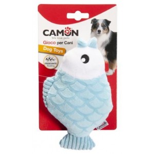 CAMON Dog Toy Pluszowa Ryba Kolorwa 16 cm