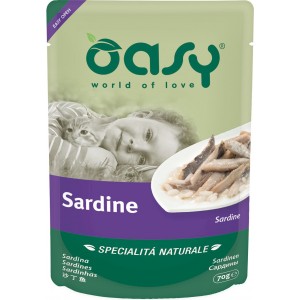 OASY Kot Sardynki 70g (saszetka)
