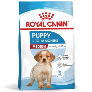 ROYAL CANIN Medium Puppy karma sucha dla szczeniąt ras średnich, od 2 do 12 miesiąca