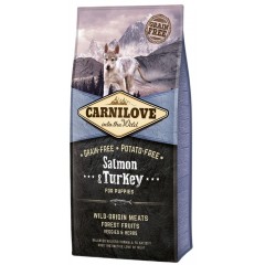 CARNILOVE Grain-Free Puppies Salmon & Turkey - Łosoś i Indyk
