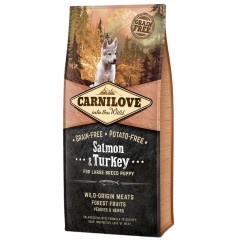 CARNILOVE Grain-Free Puppy Large Breed Salmon & Turkey - Łosoś i Indyk 