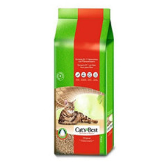 CATS BEST Eko Plus / Original - żwirek zbrylający 40l / 17,2kg PROMO Uszkodzenie ubytek