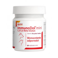 DOLFOS Immunodol Cat / Dog - 60 tabletek Mini