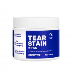 Recovital Tear Stain Wipes - chusteczki do oczu 100 szt