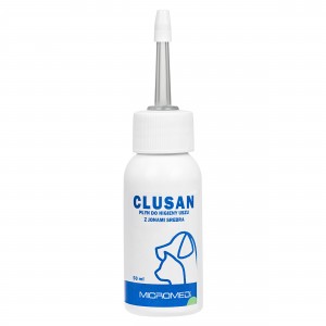 MICROMED Micromed Vet Clusan, Płyn do higieny uszu 50ml