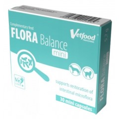 VETFOOD Flora Balance mini 30 kapsułek (blistry)