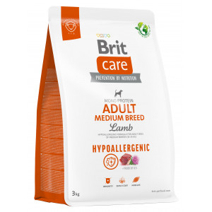 BRIT CARE Dog Hypoallergenic Adult Medium Lamb