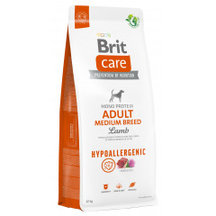 BRIT CARE Dog Hypoallergenic Adult Medium Lamb