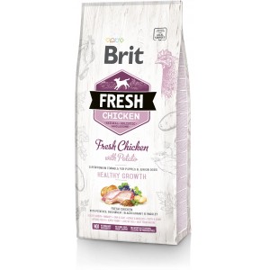 BRIT FRESH Chicken & Potato Puppy Healthy Growth