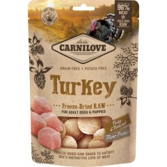 CARNILOVE Raw Freeze-dried snacks Turkey 60g PROMO Krótki termin