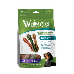 WHIMZEES Gryzaki dentystyczne Szczoteczka XS 48 szt. 