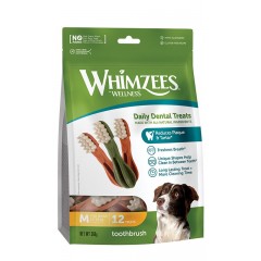 WHIMZEES Gryzaki dentystyczne Szczoteczka M 12 szt.