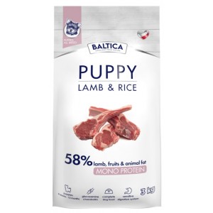BALTICA NUTRACEUTIC Hypoallergenic Puppy Lamb and Rice All Breeds