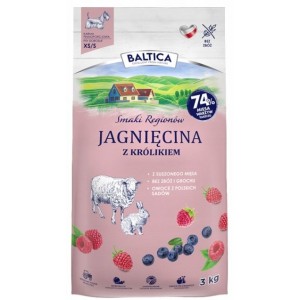 BALTICA SMAKI REGIONÓW Jagnięcina z królikiem XS/S