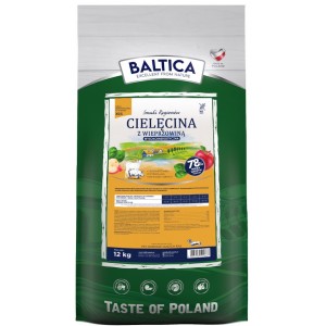 BALTICA SMAKI REGIONÓW Cielęcina z wieprzowiną dla małych psów XS/S