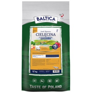 BALTICA SMAKI REGIONÓW Cielęcina z wieprzowiną dla małych psów M/L