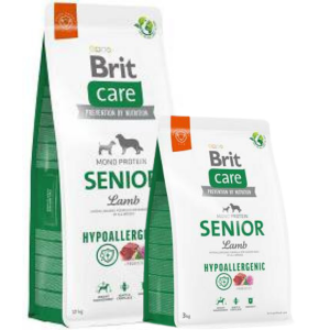 BRIT CARE Dog Hypoallergenic Senior Lamb