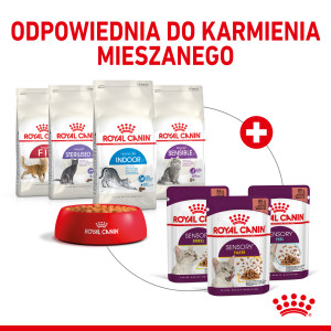 ROYAL CANIN Sensory Taste karma mokra - kawałki w sosie dla kotów dorosłych - pobudzająca wrażenia smakowe