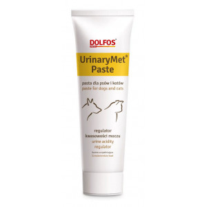 DOLFOS UrinaryMet Paste - Ograniczenie powstawania kamieni struwitowych 100g