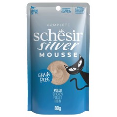 SCHESIR Silver Mus z kurczaka z dynią 80g (saszetka)