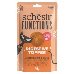 SCHESIR Topper puree z dynią i trawą wspomagające trawienie 40g