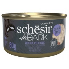 SCHESIR After Dark Filet Pasztet z kurczaka z kaczką 80g (puszka)