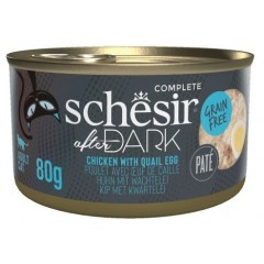 SCHESIR After Dark Filet Pasztet z kurczaka i jajka przepiórczego 80g (puszka)