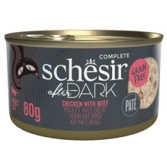 SCHESIR After Dark Filet Kurczak z wołowiną w bulionie 80g (puszka)