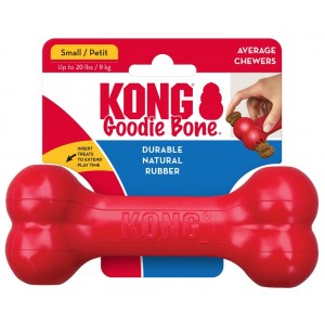 KONG Goodie Bone Red - zabawka dla psa z miejscem na smakołyki