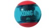 KONG Squeezz Action Ball Red - Trzy piłki z piszczałką