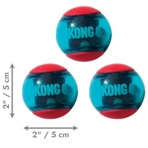 KONG Squeezz Action Ball Red