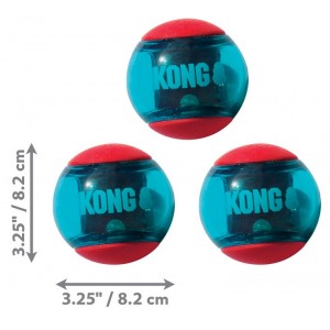 KONG Squeezz Action Ball Red