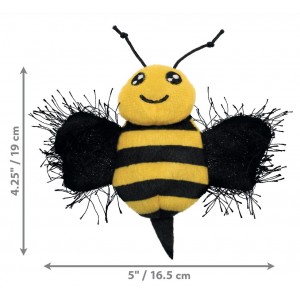 KONG Cat Better Buzz Bee - zabawka pszczółka z kocimiętką