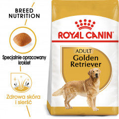 ROYAL CANIN BHN Golden Retriever Adult 25 12kg PROMO Uszkodzenie