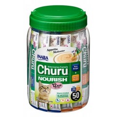 INABA CAT CHURU Nouri tuna/chicken 50x 14g (700g) PROMO Krótki termin