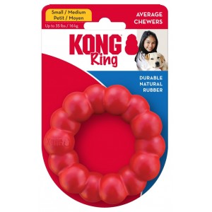 KONG Ring - wytrzymała zabawka do żucia i aportu