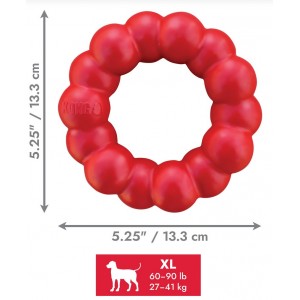 KONG Ring - wytrzymała zabawka do żucia i aportu