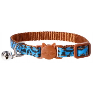 DINGO Komple obroży dla kota (18-28 cm) 3 szt. LEOPARD