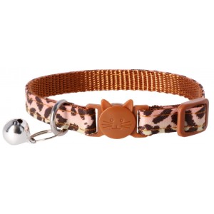 DINGO Komple obroży dla kota (18-28 cm) 3 szt. LEOPARD