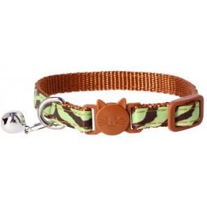 DINGO Komple obroży dla kota (18-28 cm) 3 szt. LEOPARD