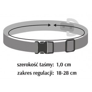 DINGO Komple obroży dla kota (18-28 cm) 3 szt. - różne kolory
