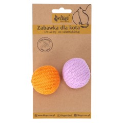 DINGO Piłka Kociosplotki 2 szt. 4 cm