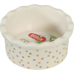 ZOLUX Miska Ceramiczna dla Gryzonia COSY - w groszki