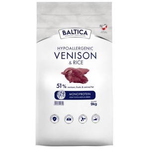 BALTICA NUTRACEUTIC Hypoallergenic Venison and Rice M