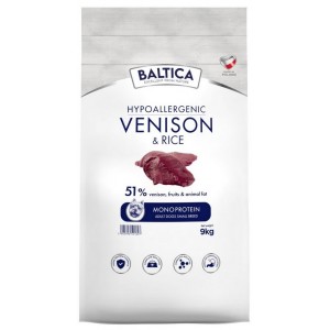 BALTICA NUTRACEUTIC Hypoallergenic Venison and Rice XS/S