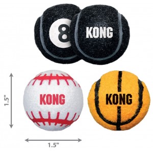 KONG Sport Balls Assorted (3pack)
