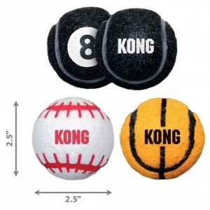 KONG Sport Balls Assorted (3pack)
