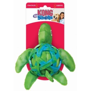 Zabawka dla psa KONG Sea Shells Turtle M/L