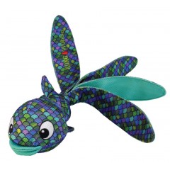 Zabawka dla psa KONG Wubba Finz Blue - L